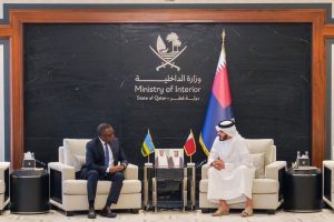 Perezida Kagame yoherereje Emir wa Qatar ubutumwa bwanditse
