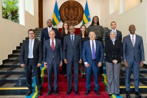 Perezida Kagame yakiriye abayobozi bifuza gushora imari mu Rwanda&nbsp;