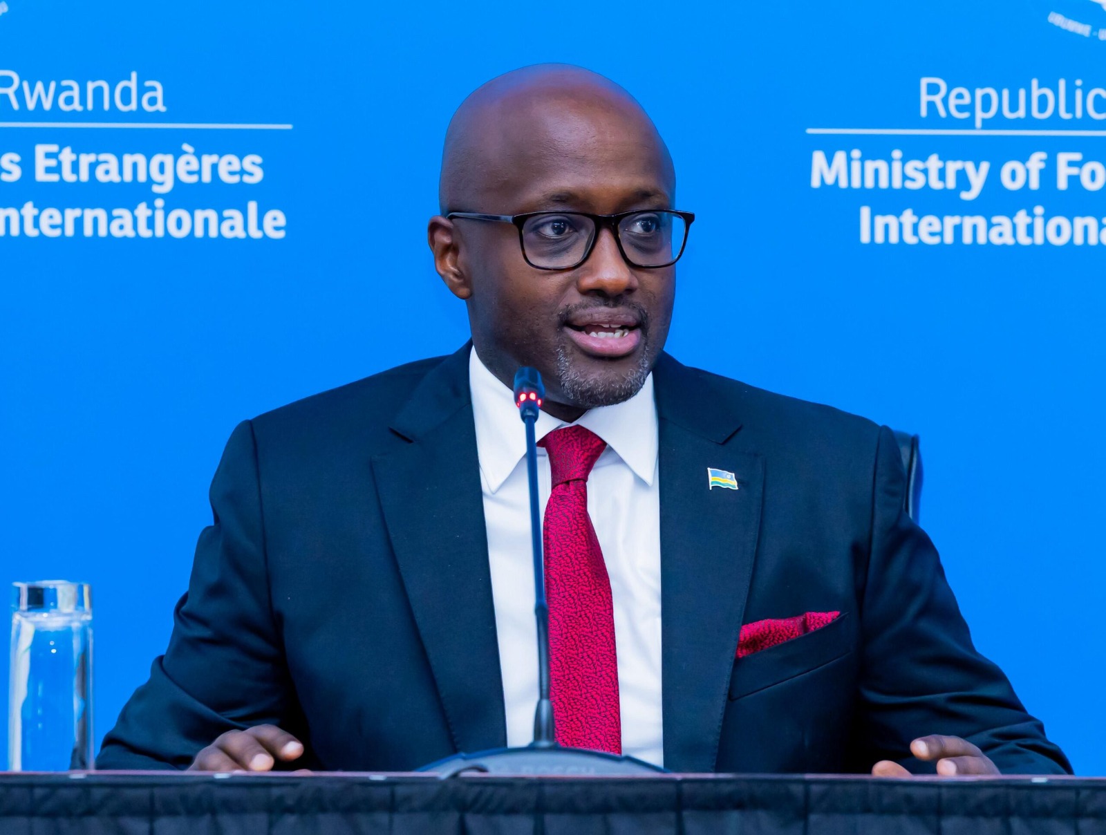 Minisitiri Nduhungirehe yanyomoje RDC ivuga ko yatanze ikiganiro cyikoma u Rwanda muri Africa Forward Summit