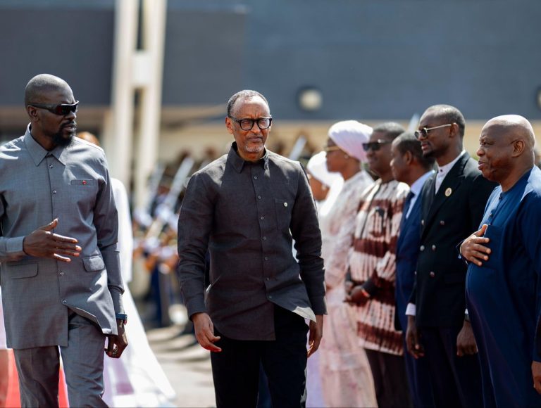 Perezida Kagame yaherekeje Mamadi Doumbouya wa Guinea Conakry