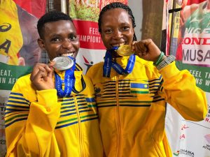 Athlétisme: U Rwanda rwegukanye umudali wa kabiri muri Shampiyona Nyafurika y’imikino ngororamubiri