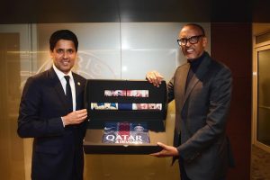 Perezida Kagame yashimiye PSG yegukanye UEFA Champions League