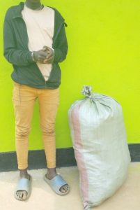 Burera: Yafatanywe ibilo 20 by’urumogi yari amaze kwambutsa umupaka&nbsp;