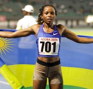 Ghana – Accra: Imanizabayo yegukanye umudali wa Zahabu muri Shampiyona Nyafurika y’imikino ngororamubiri