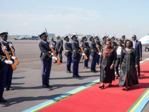 Perezida wa Tanzania Samia Suluhu yageze mu Rwanda