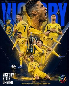 Kera kabaye Christiano Ronaldo yatwaye Shampiyona ya Arabie Saoudite