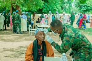 Santarafurika: Ingabo z’u Rwanda zahaye serivise z’ubuvuzi abasaga 400