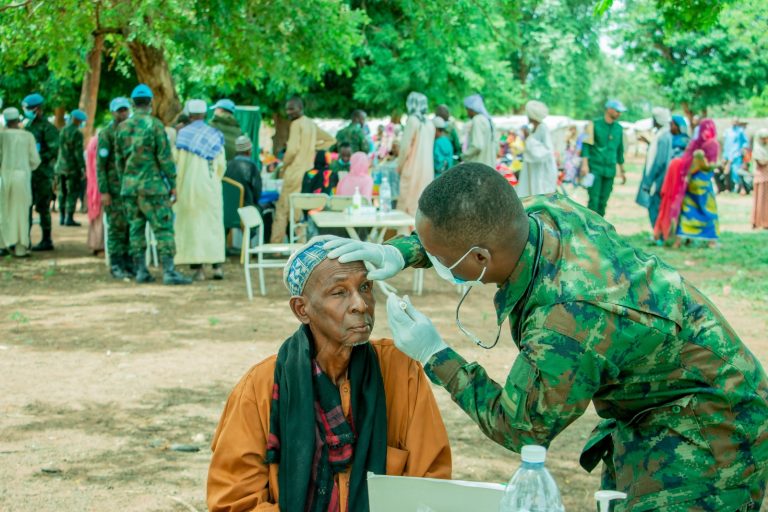 Santarafurika: Ingabo z’u Rwanda zahaye serivise z’ubuvuzi abasaga 400
