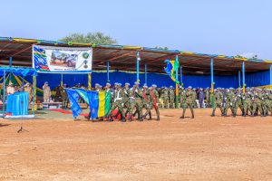 Sudan y’Epfo: Ingabo z’u Rwanda zambitswe imidali y’ishimwe