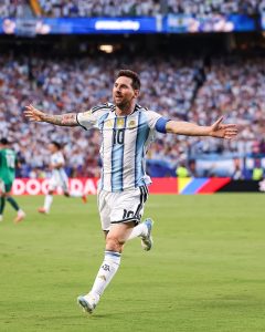 Igikombe cy’Isi: Lionel Messi yakosoye Algeria yandika amateka mashya