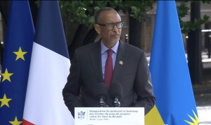 Urwibutso rwa Jenoside yakorewe Abatutsi i Paris ruzarinda ukuri – Perezida Kagame 