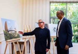 Perezida Kagame na Libeskind baganiriye ku kimenyetso cy’Urwibutso kizajya ku Rwibutso rwa Jenoside rwa Kigali