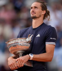Tennis: Alexander Zverev yegukanye French Open ya mbere