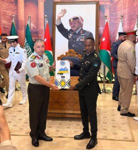 Umunyarwanda yasoje amasomo ya gisirikare muri Jordanie