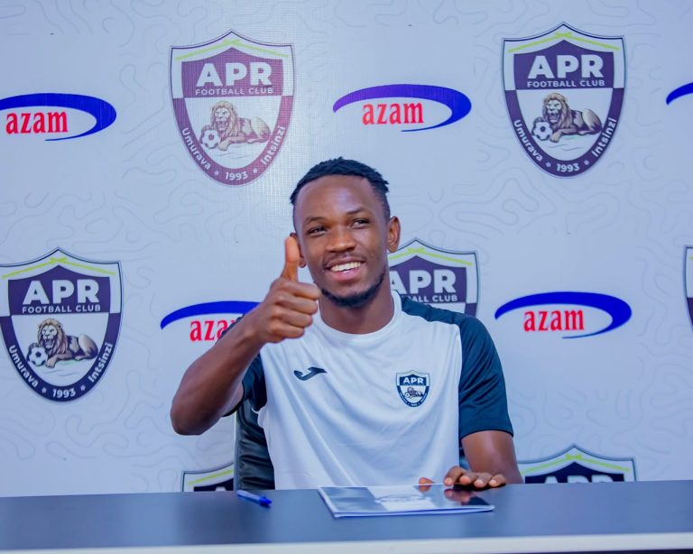 APR FC yaguze Uwiyaremye Fidali&nbsp;&nbsp;wakiniraga Kiyovu Sports