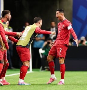 Igikombe cy’Isi: Cristiano Ronaldo yandikiye amateka kuri Uzbekistan
