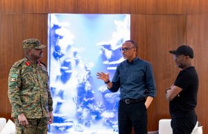 Gen. Muhoozi yashimiye Perezida Kagame na Madamu Jeannette Kagame&nbsp;
