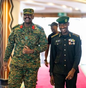 Gen. Muhoozi yatangiye uruzinduko rw’akazi mu Rwanda