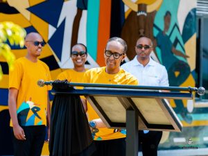 Jeannette Kagame yafunguye ‘Imbuto Hub’ yagenewe ibikorwa&nbsp; biteza imbere abaturage (Amafoto)