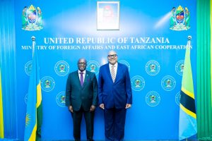Minisitiri Nduhungirehe yatangiye uruzinduko rw’akazi muri Tanzania