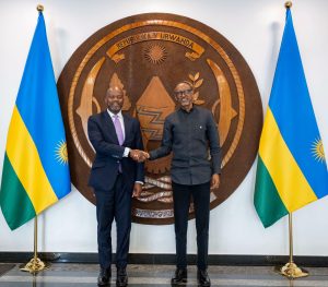 Perezida Kagame yakiriye Umunyamabanga Mukuru wa AfCFTA