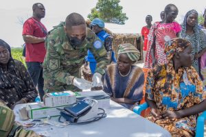 Ingabo z’u Rwanda zatanze ubuvuzi ku baturage bo muri Sudani y’Epfo