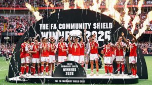 Arsenal yegukanye Community Shield itsinze Manchester City