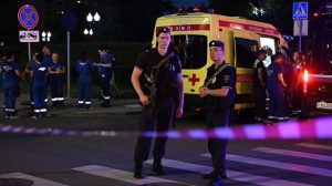 U Burusiya: Igisasu cyaturikiye i Moscou cyica batatu hakekwa Ukraine