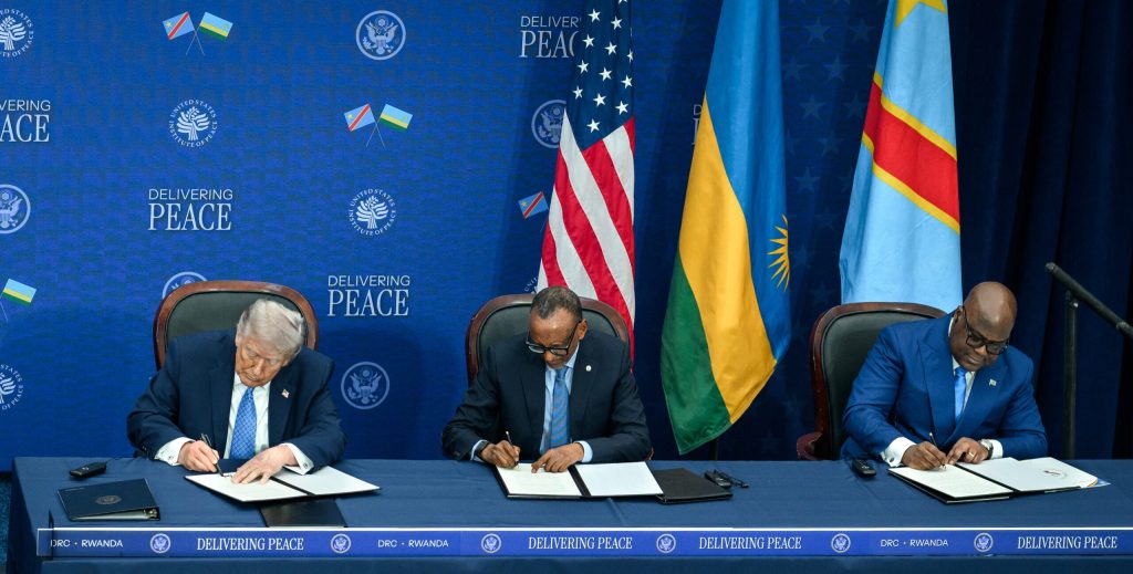 U Rwanda na RDC baganiriye ku gushyira mu bikorwa Amasezerano ya Washington basinyanye