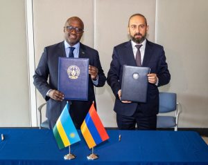 U Rwanda na Armenia byasinyanye amasezerano akuraho viza ku bafite pasiporo za dipolomasi