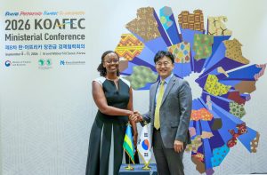 U Rwanda rwagiranye ibiganiro na Korea y’Epfo