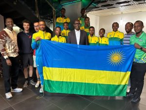Amb. Higiro yakiriye Ikipe y’Igihugu y’Amagare yitabiriye Shampiyona y’Isi ya 2026&nbsp;