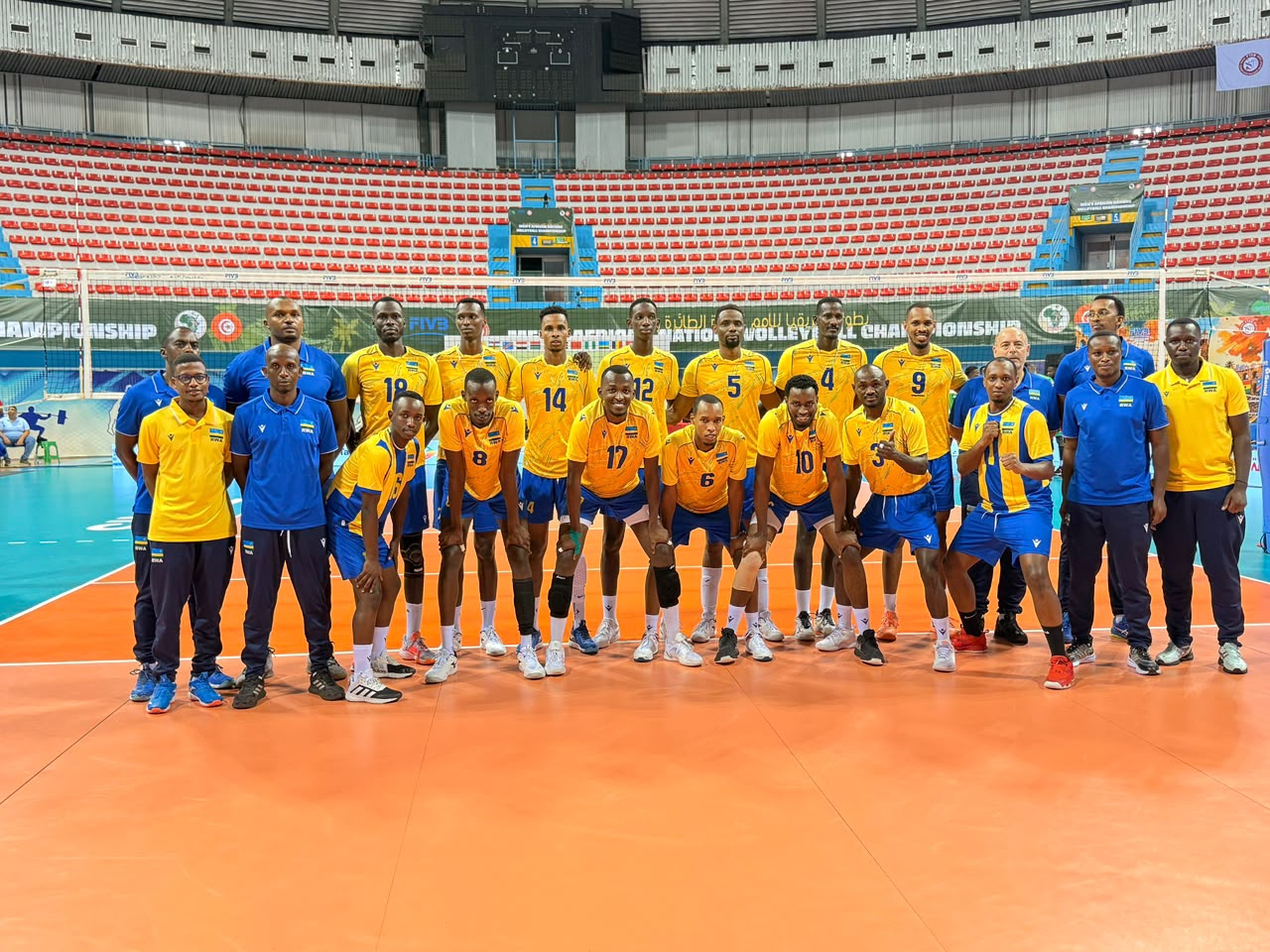 Volleyball: U Rwanda rwasoreje ku mwanya wa Gatandatu mu Gikombe cya Afurika