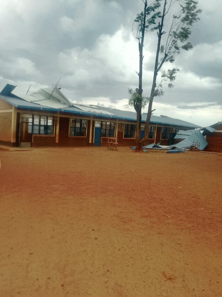 Kayonza: Umuyaga wangije ibyumba bine by’amashuri
