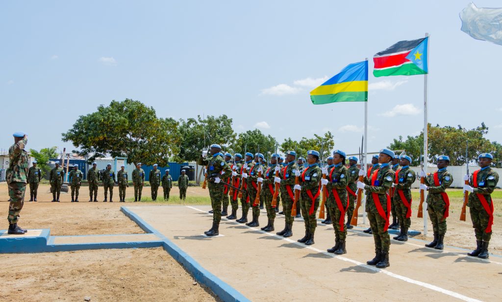Ingabo z’u Rwanda zoherejwe muri Sudani y’Epfo zibukijwe guhora ziri maso