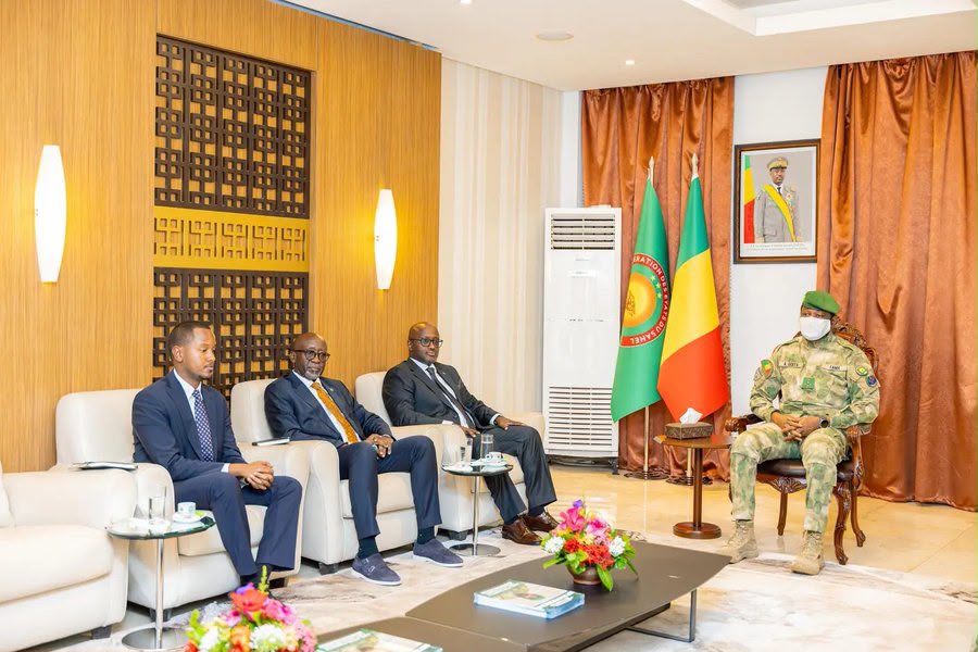 Minisitiri Nduhungirehe yanyuzwe n’ibiganiro yagiranye na Perezida wa Mali&nbsp;
