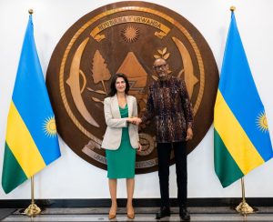 Perezida Kagame yaganiriye n’intumwa y’u Budage ku bufatanye