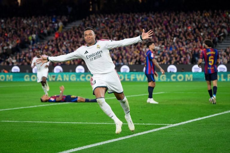Real Madrid yatsinze FC Barcelone, Kilyan Mbappé yandika amateka