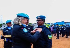 Abapolisi b’u Rwanda bari muri UNMISS bambitswe imidali y’ishimwe