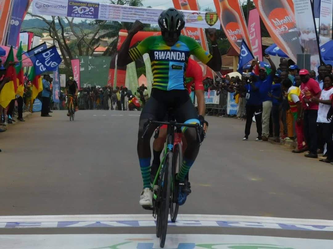 Grand Prix Chantal Biya 2023: Niyonkuru Samuel yegukanye agace ka gatatu