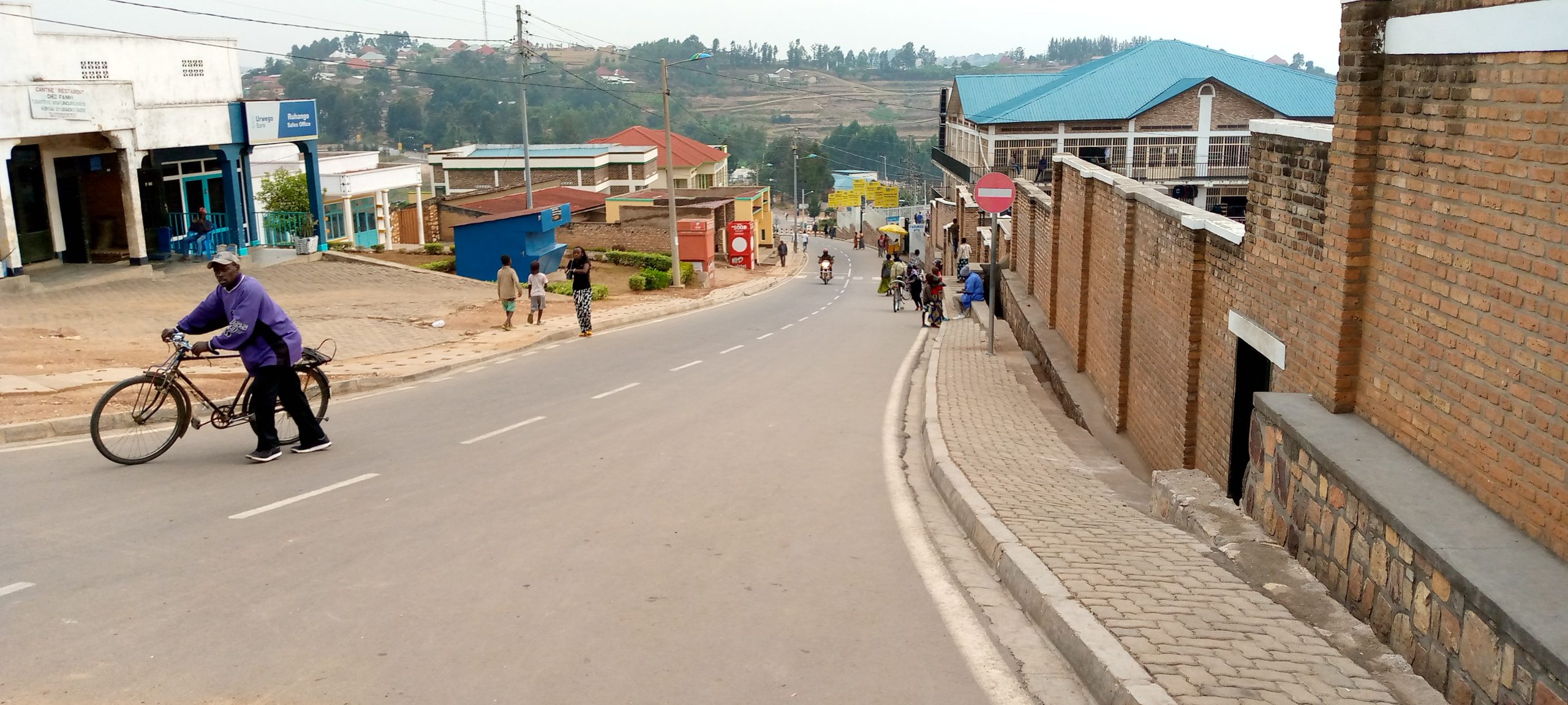 Imihanda ya kaburimbo irahindura imibereho n’isura y’Umujyi wa Ruhango