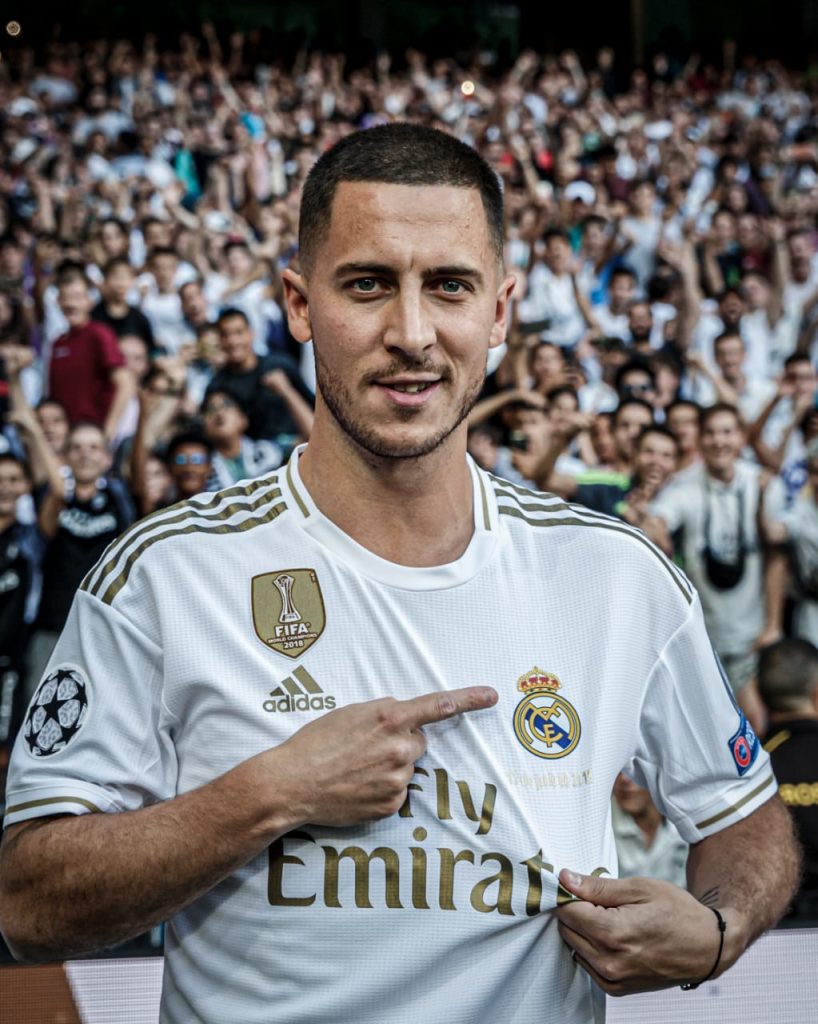 Eden Hazard yahagaritse gukina umupira w’amaguru